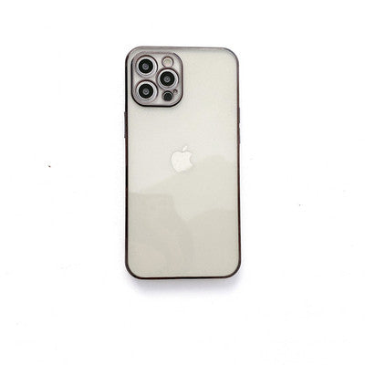 Funda Transparente Antiimpacto con Acabado Electrochapado