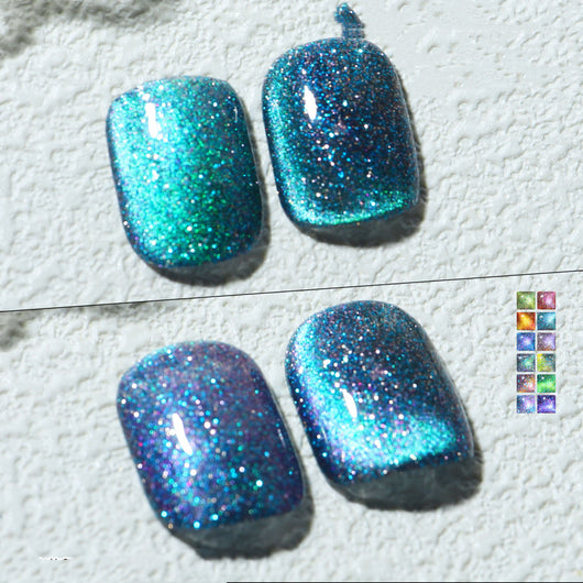 Esmalte de Gel Gato Ahumado Aurora Galaxia Brillante - Image 24