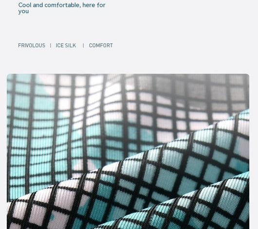 Bóxers Cortos de Seda de Hielo para Hombre: Ligeros y Transpirables - Image 15