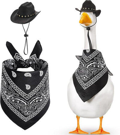 Conjunto Toalla Saliva Sombrero Vaquero para Fiesta de Jardín - Image 8