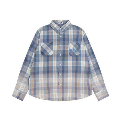 Camisa de Manga Larga con Degradado de Color para Hombre - Image 15