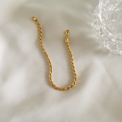 Pulsera de Plata Esterlina Torcida Estilo Hip-hop para Mujer - Image 9