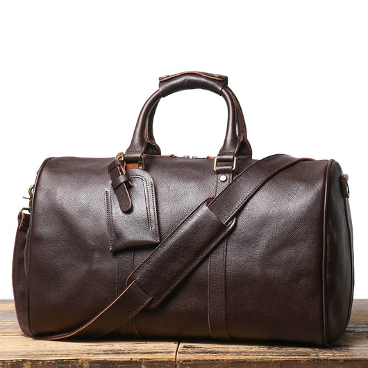 Bolsa Crossbody de Cuero Genuino para Hombre - Gym y Viajes - Image 38