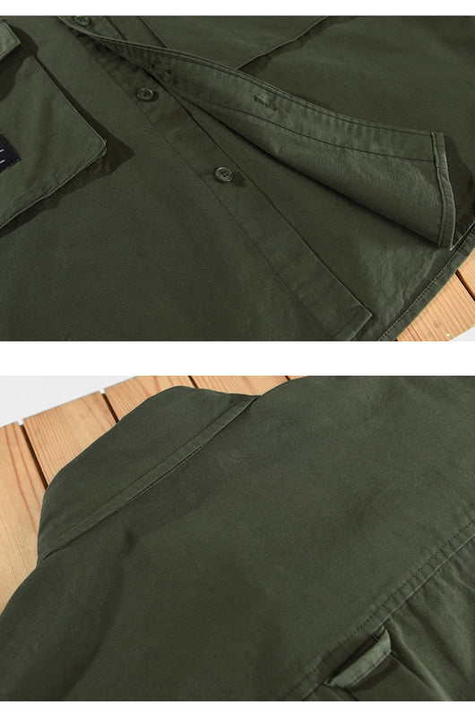 Camisa de Trabajo 100% Algodón Puro para Hombre - Image 13