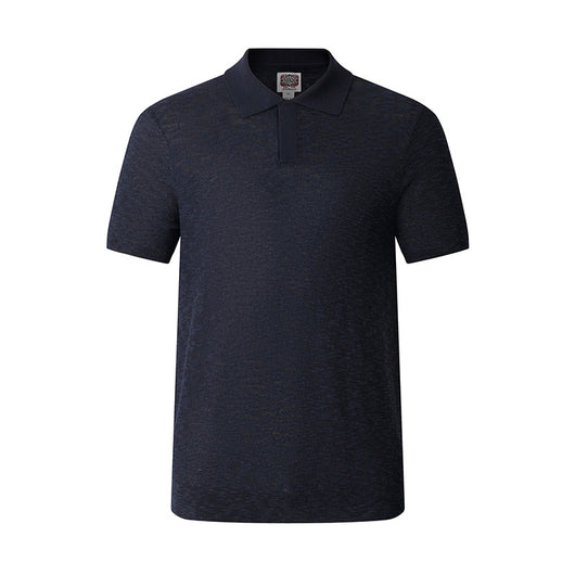 Polo Ejecutivo Slim Fit Tejido Texturizado de Seda de Hielo - Manga Corta para Hombre - Image 17