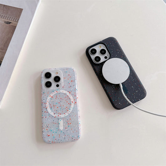 Funda Magnética de Silicona Líquida con Degradado de Colores - Image 4