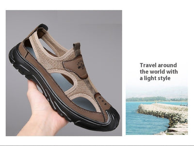 Sandalias Hombre Verano Malla Transpirable Comodas Casuales Playa - Image 19