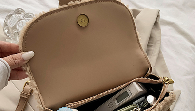 Bolsa Bandolera de Peluche Otoño Invierno - Diseño Minimalista - Image 13
