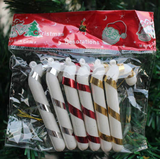 Bastones Navideños Tricolor Pequeños - Dulces Decorativos - Image 9