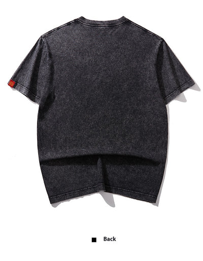 Playera Cuello Redondo Manga Corta con Bordado de Mariposa para Hombre - Image 18