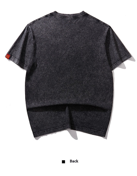 Playera Cuello Redondo Manga Corta con Bordado de Mariposa para Hombre - Image 18