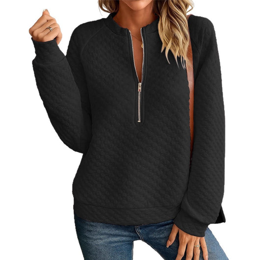 Blusa Multicolor con Cuello Parado y Manga Larga para Mujer - Image 5