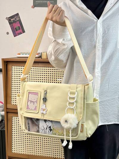 Bolsa Crossbody de Lona Impermeable Ligera Multiuso Casual - Image 18