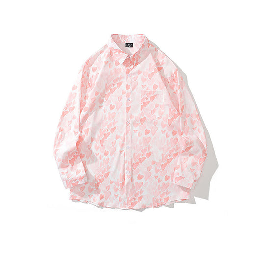 Playera de Manga Larga Unisex con Estampado Love Graffiti