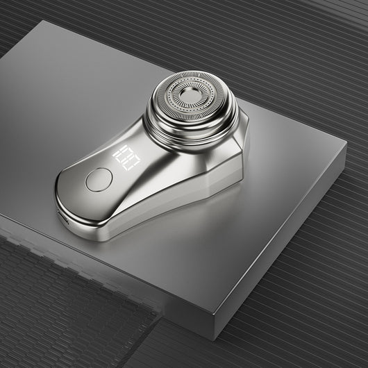 Afeitadora Eléctrica Portátil Recargable con Cabezal Flotante para Hombre - Image 12