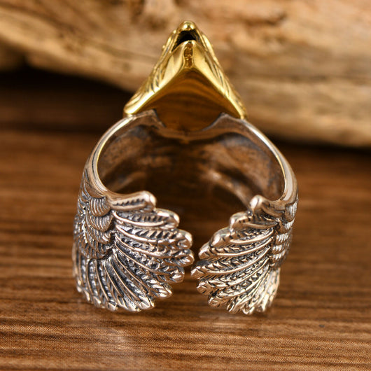 Anillo de Águila Dominante Retro - Estilo Hipster Personalidad Fuerte - Image 5