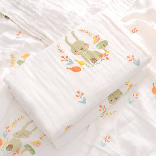 Toalla de Baño para Bebé de Algodón Puro Gasa Súper Suave y Absorbente - Image 6