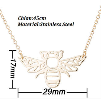 Collar Personalizado de Abeja Hueca - Image 6