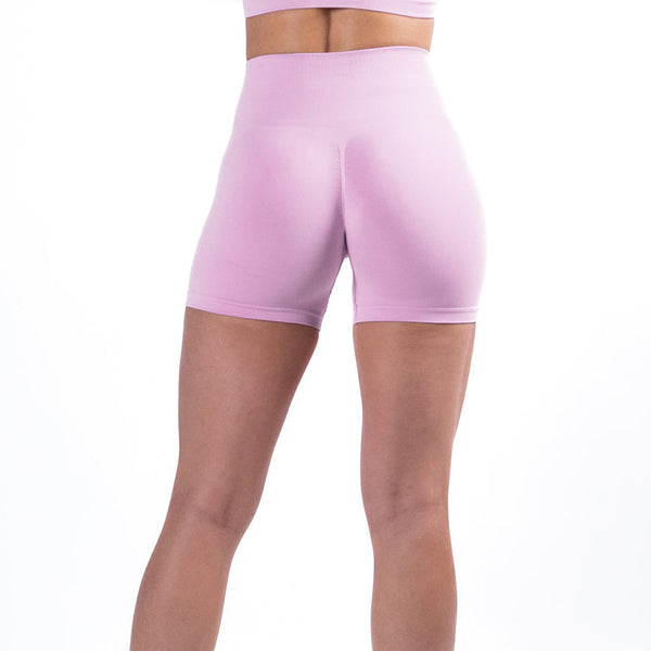 Shorts Deportivos Levanta Glúteos de Cintura Alta con Compresión Elástica