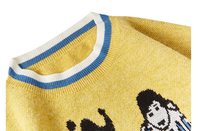 Sudadera Acolchada con Estampado de Personajes de Dibujos Animados Estilo Hong Kong - Image 9