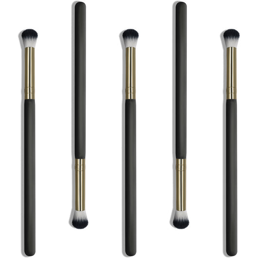 Brocha Individual Suave Tubo Negro Dorado - Image 4