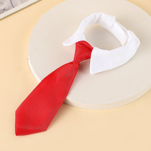 Corbata Navideña Ajustable para Mascotas con Patrón de Copos de Nieve - Image 15