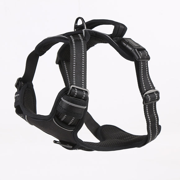 Arnés Reflectante Estilo Chaleco para Perro con Control de Pecho