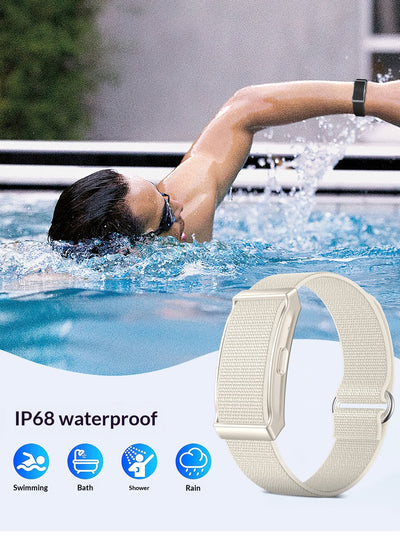 Pulsera Inteligente sin Pantalla para Monitoreo de Frecuencia Cardíaca, Oxígeno y Temperatura - Image 24