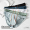 Calzoncillos de Seda Hielo Hombre - Color Sólido