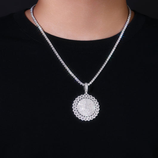 Collar Constelación Brillante - Colgante de Moissanita S925 Plateado - Image 6