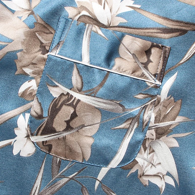 Pijamas de Seda para Parejas - Manga Larga Fresca y Cómoda - Image 42