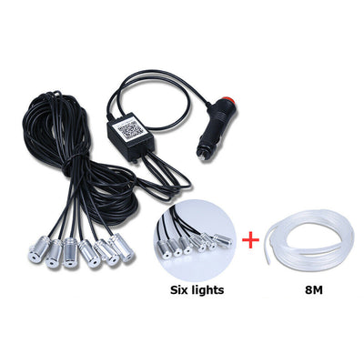 Luz de Ambiente para Auto con Control de Voz 5 en 1 - Image 3