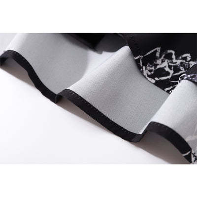 Camisa Suelta Estampada de Manga Corta Unisex - Image 3