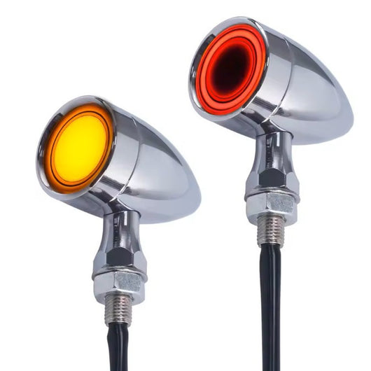 Intermitentes LED Retro Vintage para Motocicleta - Image 10