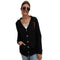 Cardigan Tejido con Capucha para Mujer - Abrigo Largo Otoño Invierno