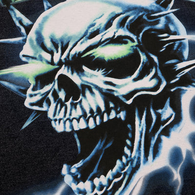 Playera Negra con Calavera para Hombre - Image 3