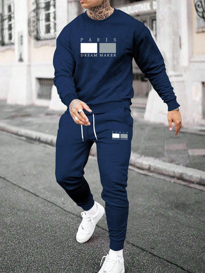 Suéter Cuello Redondo Casual Deportivo Hombre Talla Europea - Image 7
