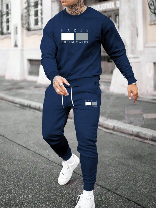 Suéter Cuello Redondo Casual Deportivo Hombre Talla Europea - Image 7