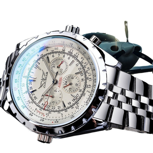 Reloj Mecánico Hueco de Gran Esfera Multifunción - Image 6