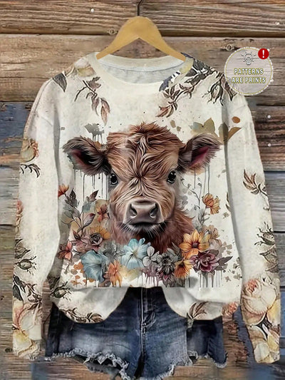 Blusa Casual Estampada de Manga Larga para Mujer - Image 7