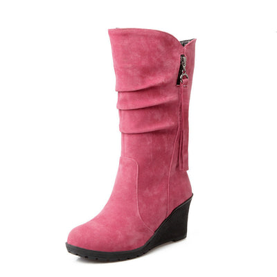 Botas de Caña Media para Mujer Otoño Invierno - Image 11