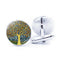 Time Stone Simple Tree Of Life Cufflinks JY006601 5style Diameter 1.6cm