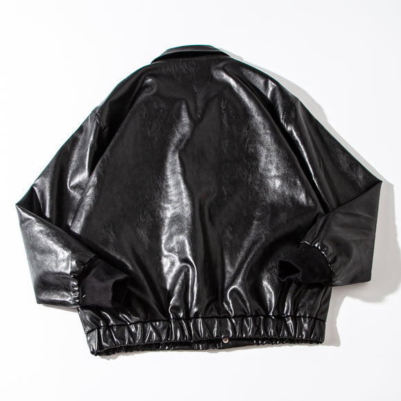 Chaqueta de Cuero para Motociclista Hombre - Diseño Moderno y Holgado