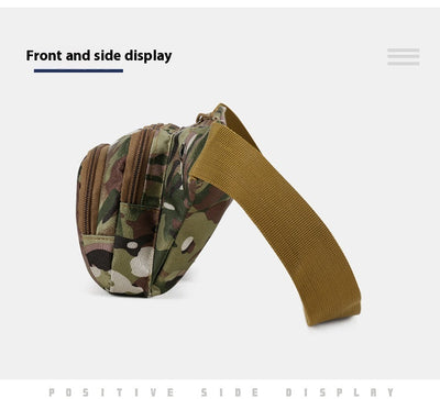 Riñonera Táctica Militar Camouflage - Mochila de Nylon para Deportes Outdoor - Image 27