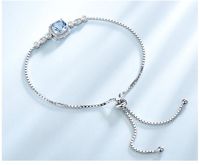 Conjunto de Collar de Plata 925 con Topacio Azul Cielo - 4 Piezas - Image 18