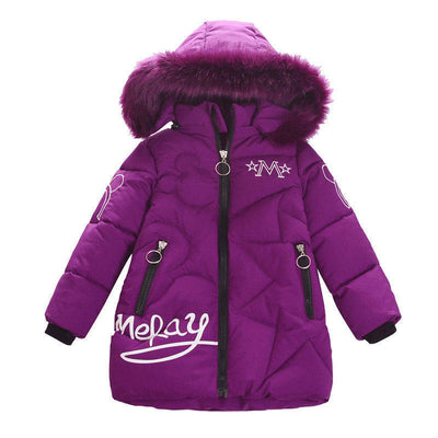 Abrigo Acolchado de Algodón para Niña Estilo Coreano - Image 11