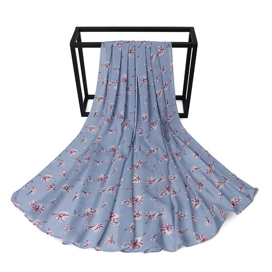 Pañuelo Estampado Chifón Malayo Indonesio para Mujer - Image 15