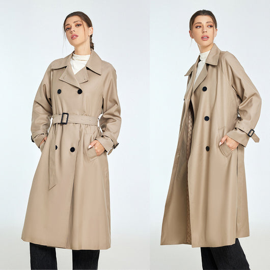 Abrigo Trench Elegante Talla Petite para Otoño e Invierno - Image 3