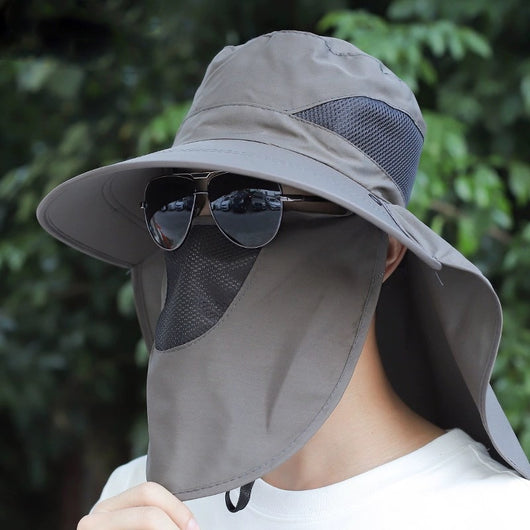 Gorra de Pesca para Hombre con Protección Solar Completa para Verano - Image 8