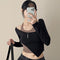Conjunto de Dos Piezas Irregular Personalizado Estilo Hot Girl